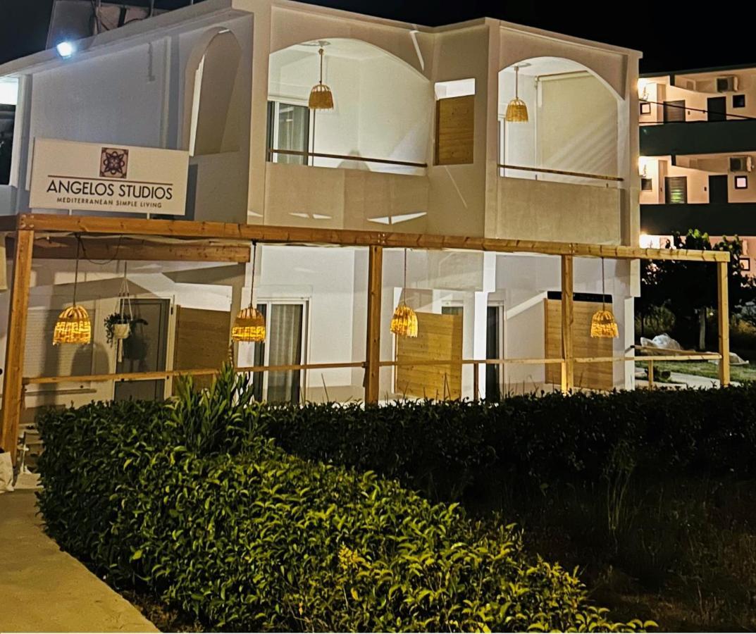 Angelos Studios 3-4 In Faliraki Rhodes-Upper Floor Екстериор снимка
